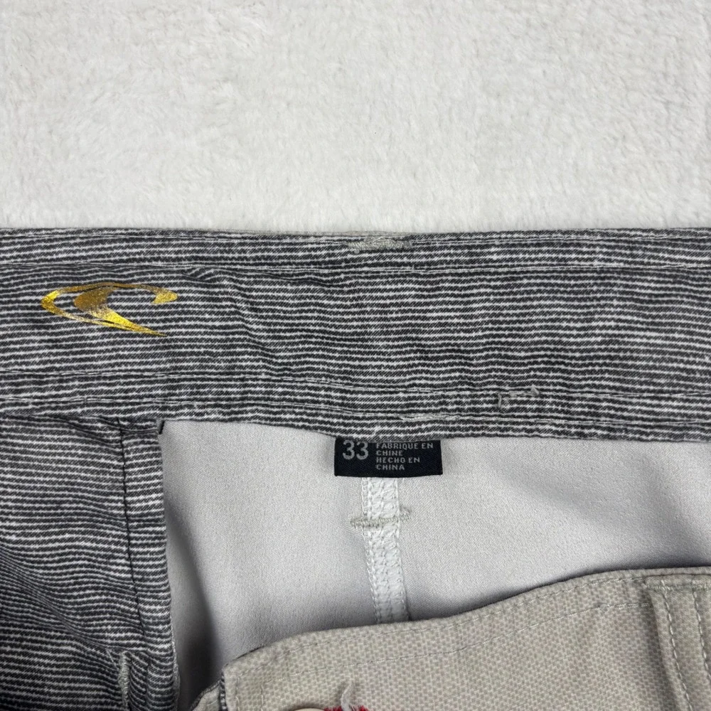 ONeill Hybrid Shorts Mens 33 Grey Textured Boardshorts Walkshorts